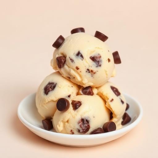 Cookie Dough ice cream scoop