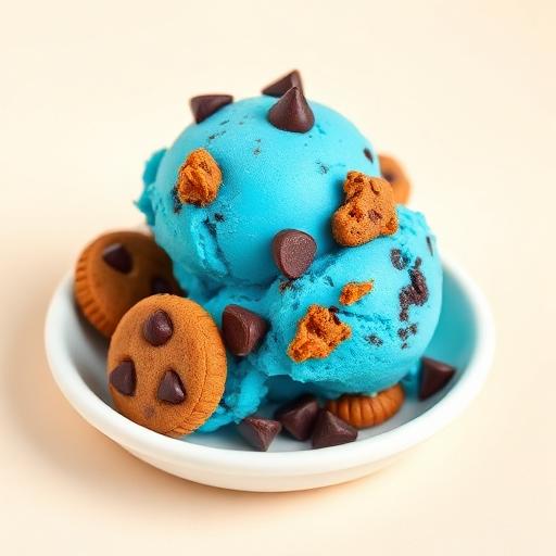 Cookie Monster ice cream scoop